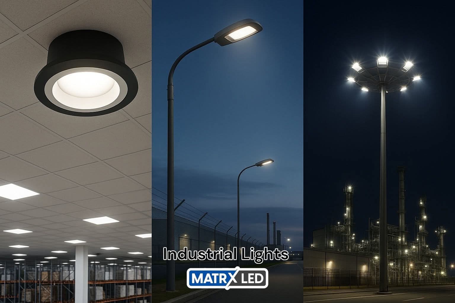 Industrial LED facility lighting