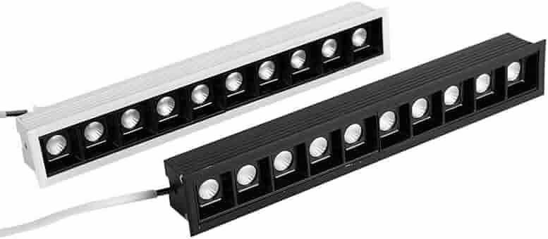Commercial LED panel installation